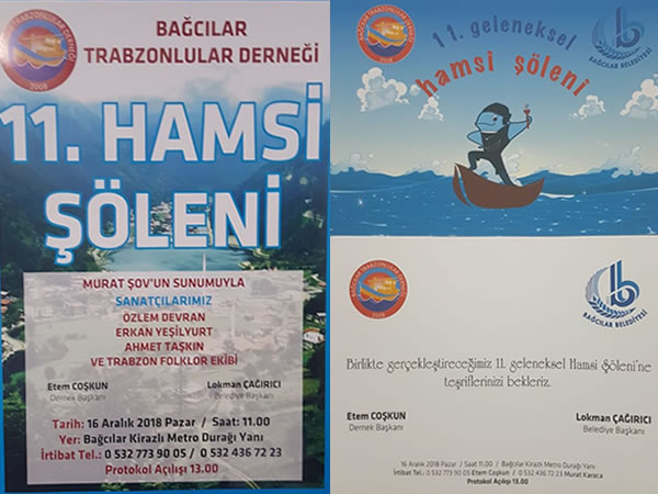 11. Geleneksel Hamsi Şöleni